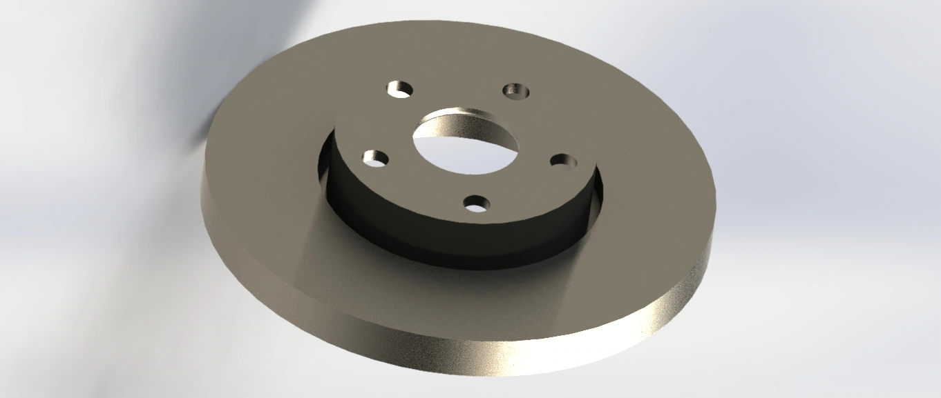 Brake disc — 3D component model